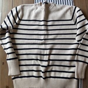 Brandy Melville Brianna Cotton Thin Stripe Sweater